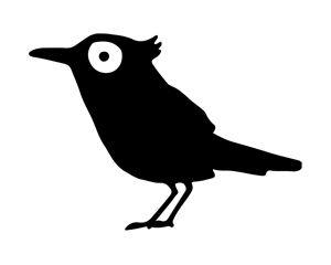 Das Spiky Bird Logo.